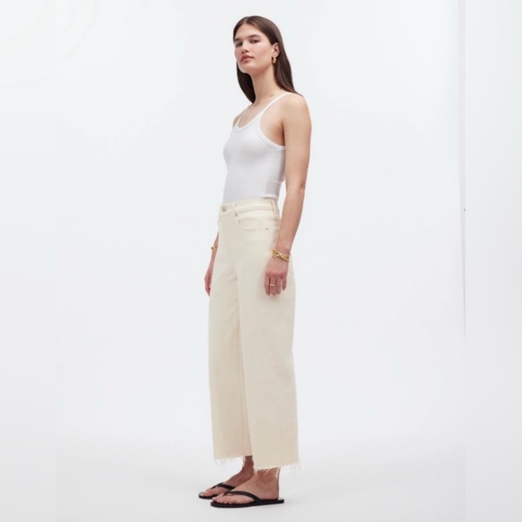 Madewell Denim - Madewell crop vintage jeans